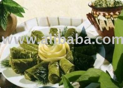 VINE LEAVES BIO STUFFED WITH RICE, PRODUCT OF GREECE