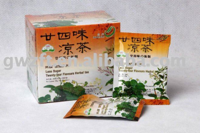 Less Sugar Twenty-four Flavours Herbal tea