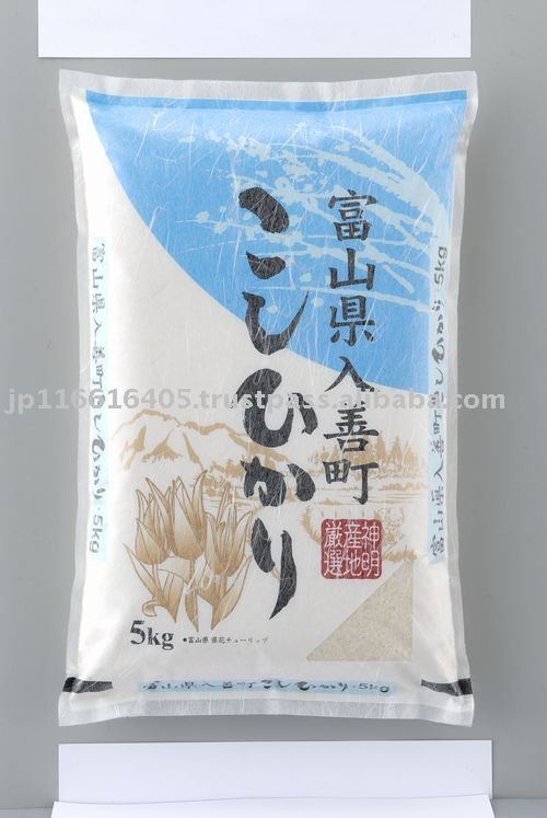 Japanese white short-grain rice TOYAMA ORIGIN KOSHIHIKARI