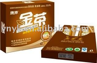 GOLD PU'ER(Lose weight&Skin Beauty&Regulates Blood Sugar Level) Brown(Ripe) tea(Bar)