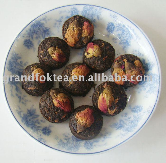 3years old rose  mini   pu   erh   tea 
