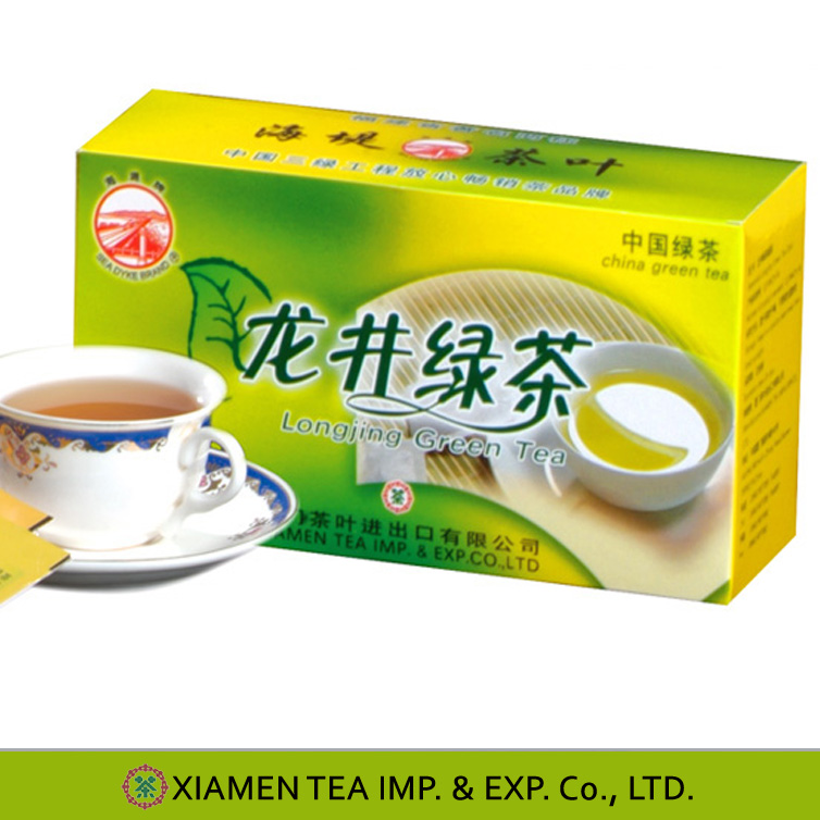 Lung Ching Green Tea bag(Dragon Well Green Tea, Zhejiang Green Tea))