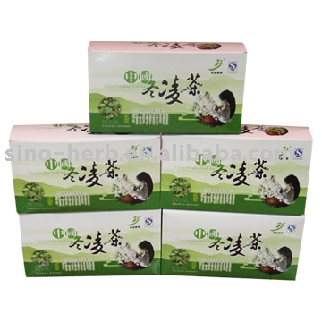 Herbal tea for cleaning the throat