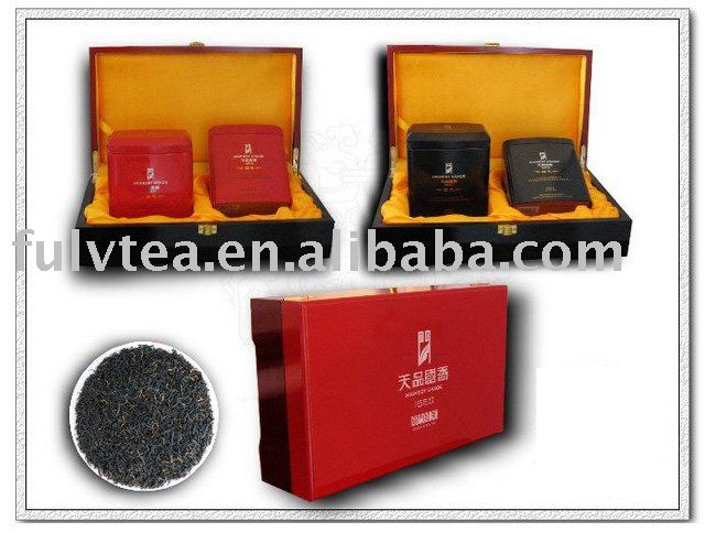 Keemun black tea box gift