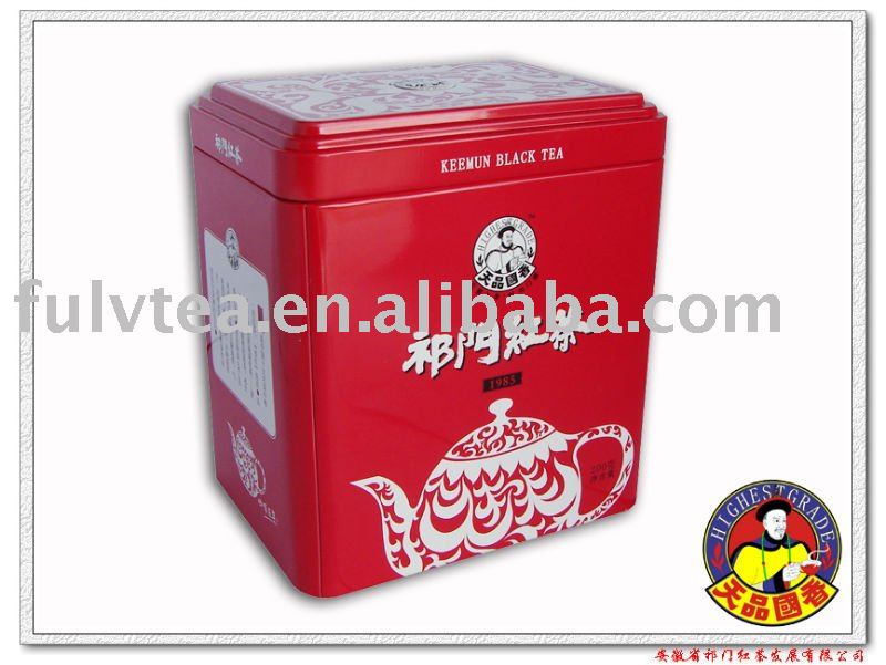  Keemun   tea  tin