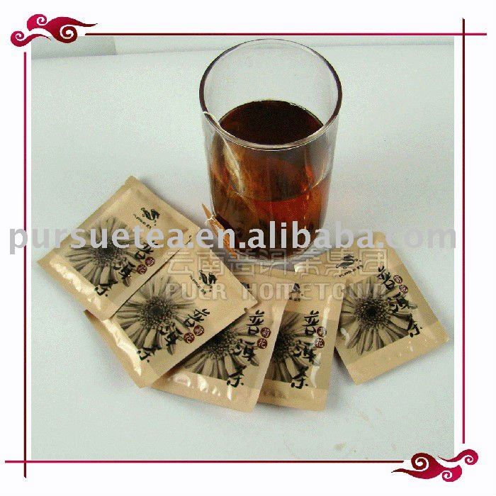 flower tea bag