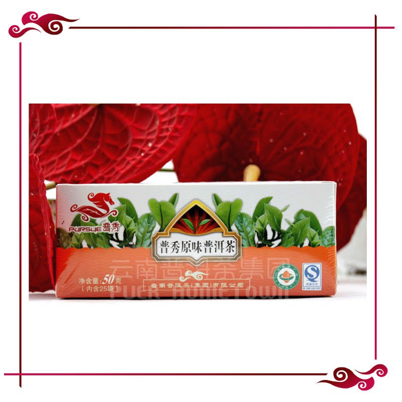 puer tea bag, 100% organic