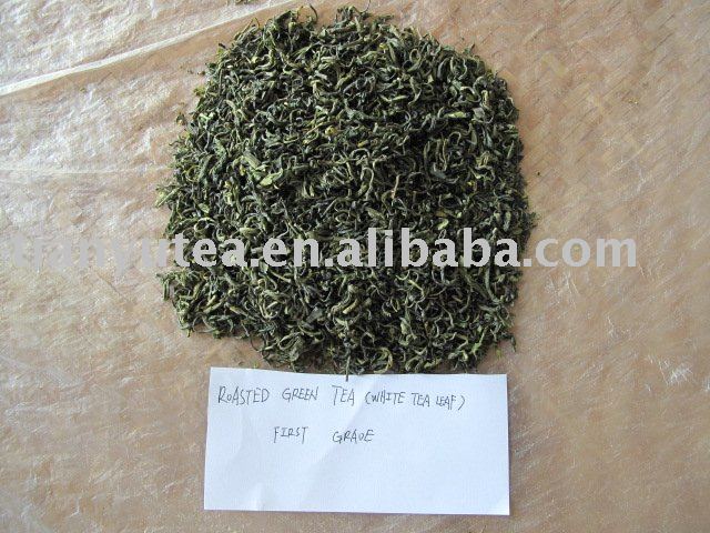 Organic Roasted green tea (white tea leaf) -- First Grade