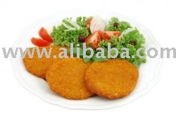 Coated Burger, Fried, Frozen, Ready-To-Cook, Premium Poultry