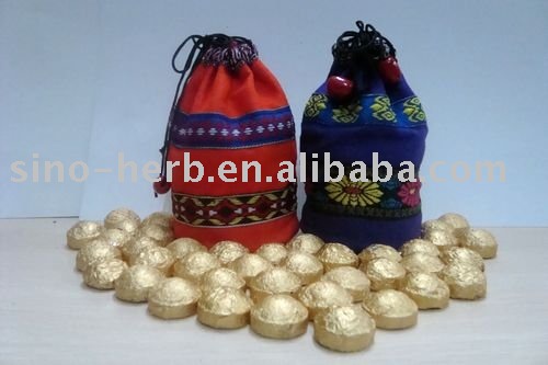 Mini Puer Tuocha in Pocket with Yunnan traditional design