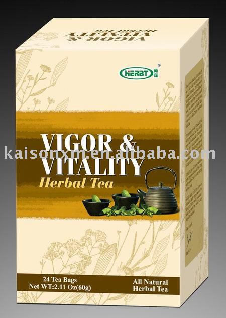 Vigor Vitality  Herbal  Tea can enhance the vitality of organs and make the organs work orderly in the