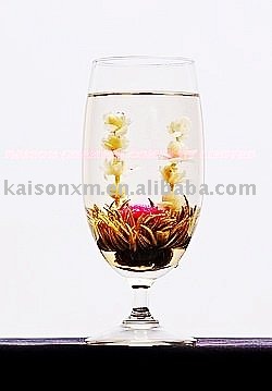A6012 Blooming Tea contains Jasmine Flower and Globe Amaranth Flower