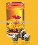 A6007 Blooming Tea(Ingredients: Organic Green tea leaves, Merigold,Lily,Jasmine Flower,)