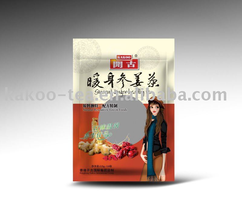Ginseng ginger tea