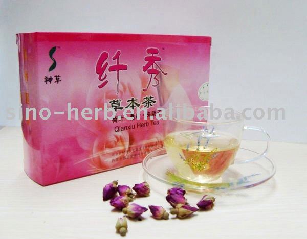 Fragrant qianxiu  slimming  herb  tea--Dissolve the fat