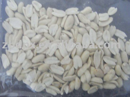 blanched normal white raw peanut slivers