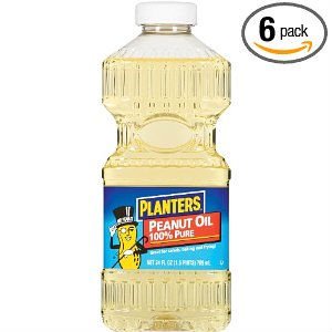  Planters  Peanut Oil, 24-Ounce Bottles (Pack of 6)