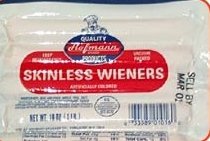 meat item -  Hofmann Skinless Wiener SS 1