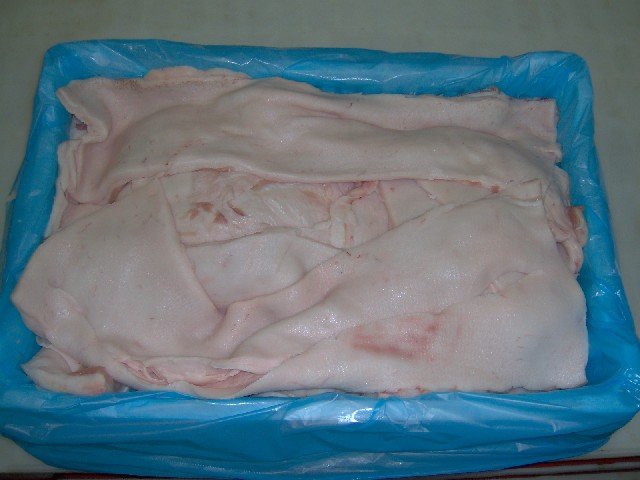 Backfat rindless
