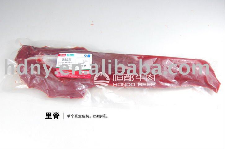 Red meat  frozen   beef   tenderloin 