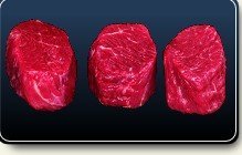 Beef Portion Cuts Medallions