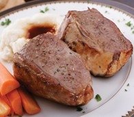 Premium Domestic Lamb Beef  - Lamb Bone In Strip Steaks