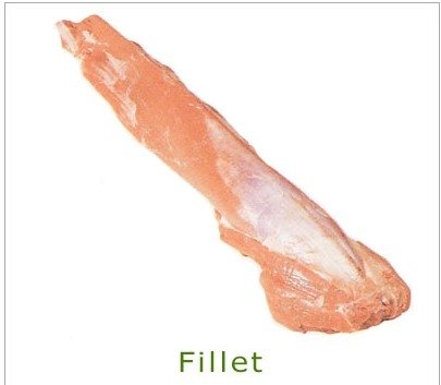 Veal  meat  :Fillet