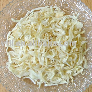 White kibbled onion
