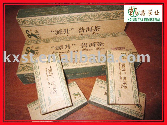 Mini puer tea brick