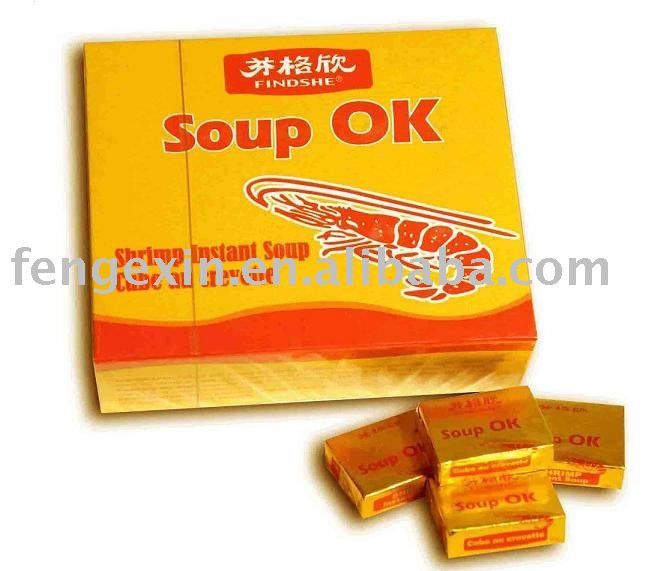  shrimp  cube (crevette cube)