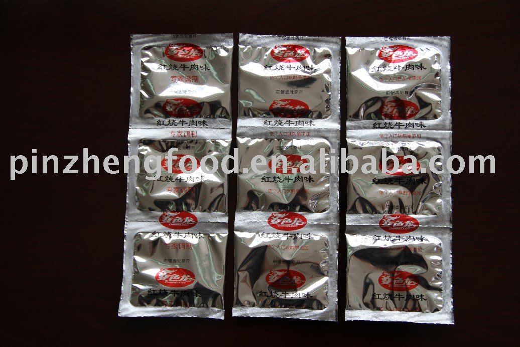 Seasoning: powder sackets with aromatic spareribs flavor for  instant   noodles 