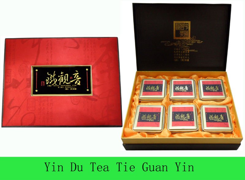 aged chinese tie guan yin oolong tea