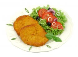 Coated cutlet