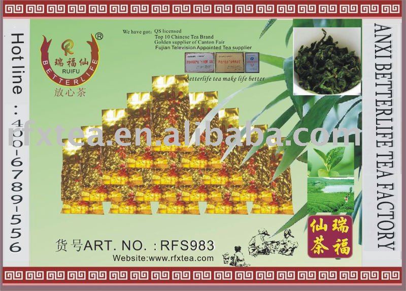 Top 10 Chinese tea brand betterlife Anxi Oolong tea 983