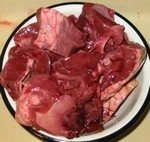  beef   liver --- BEEF  HEART CHUNKS