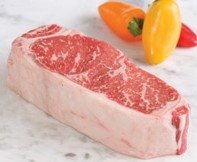 USDA Prime Natural Angus Beef - Boneless Sirloin Strip Steaks