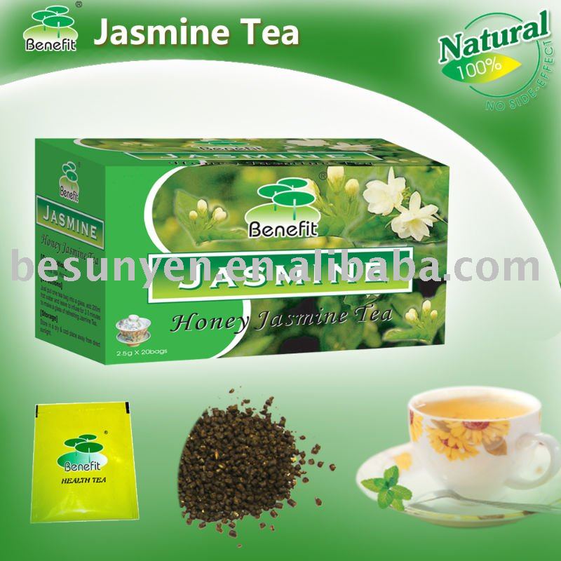 Jasmine tea flowering