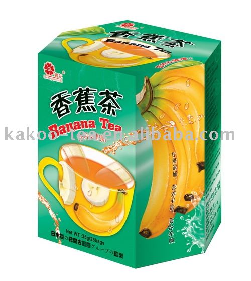 Banana tea fruit-flavor tea bag  flavor tea bag flavored tea teabag