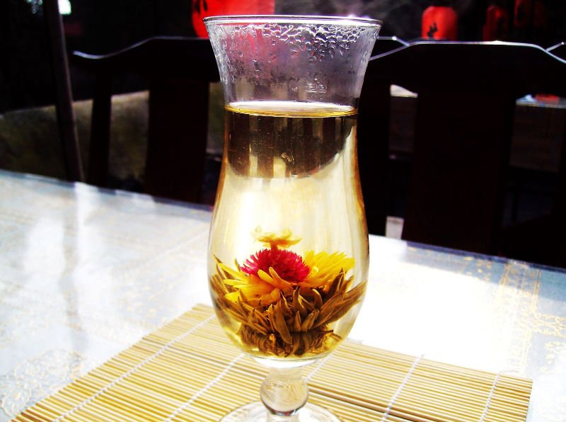 craft tea/art tea/fall in love at first sight/artisan blooming tea/green craft tea