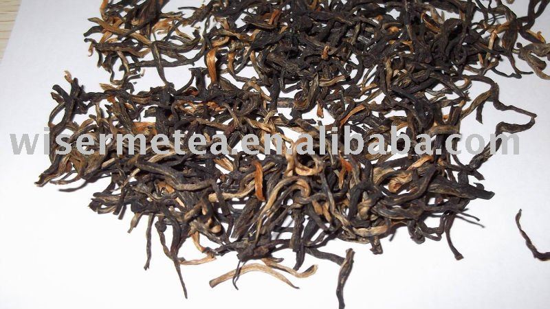 yunnan gold black tea chinese black tea yun nan kunming  dian   hong  tea orthodox black tea