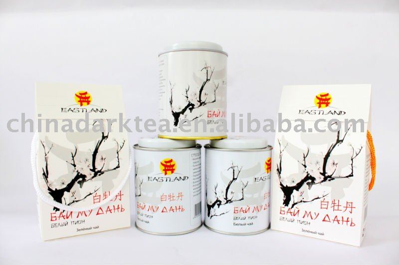 Pai Mu Dan  (Tins and Paper box packing)