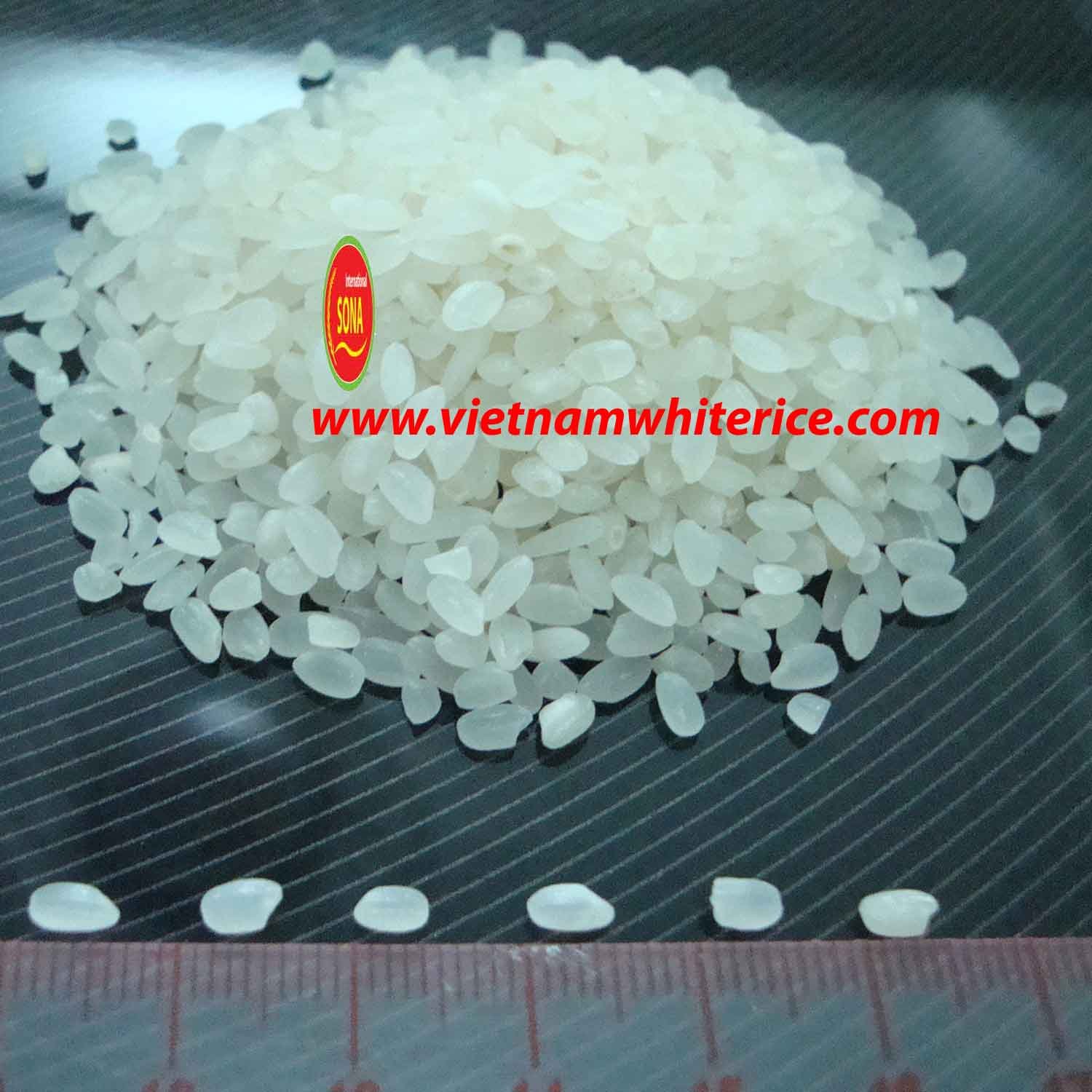 Vietnamese Short Grain White Rice 5% broken