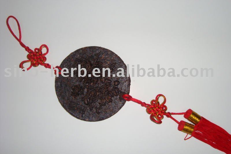 gift packing ,with the Chinese knot,Puer tea cake shaped