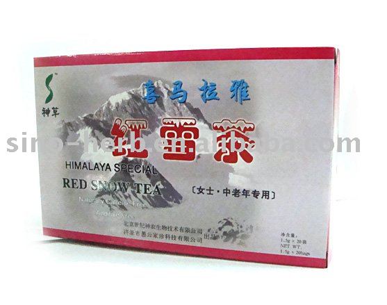 Health Tea---Red Snow Tea Herbal Tea for dissolving fat