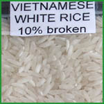 Vietnamese Long Grain White Rice 10% Broken
