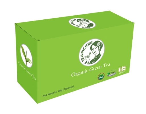 Organic Green Tea/organic tea bags/Longjing green tea/maofeng green tea bag