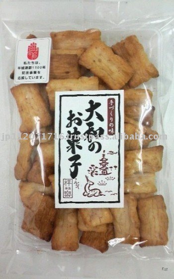 Japanese traditional shrimp taste rice cracker "Ebikko"