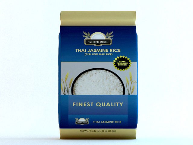 White Dish : The quality Thai Jasmine Rice in reasonable price