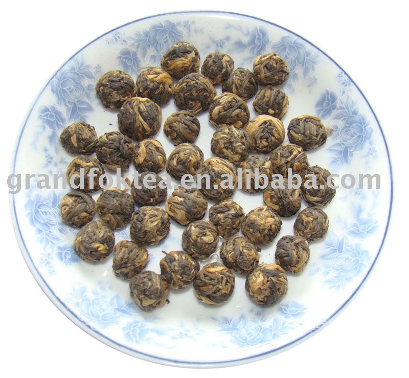 Yunnan black tea dragon pearl