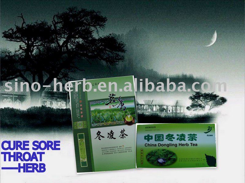 MADE OF RABDOSIA RUBESCENS-----HERB FUNCTION TEA----CURE SORE THROAT TEA